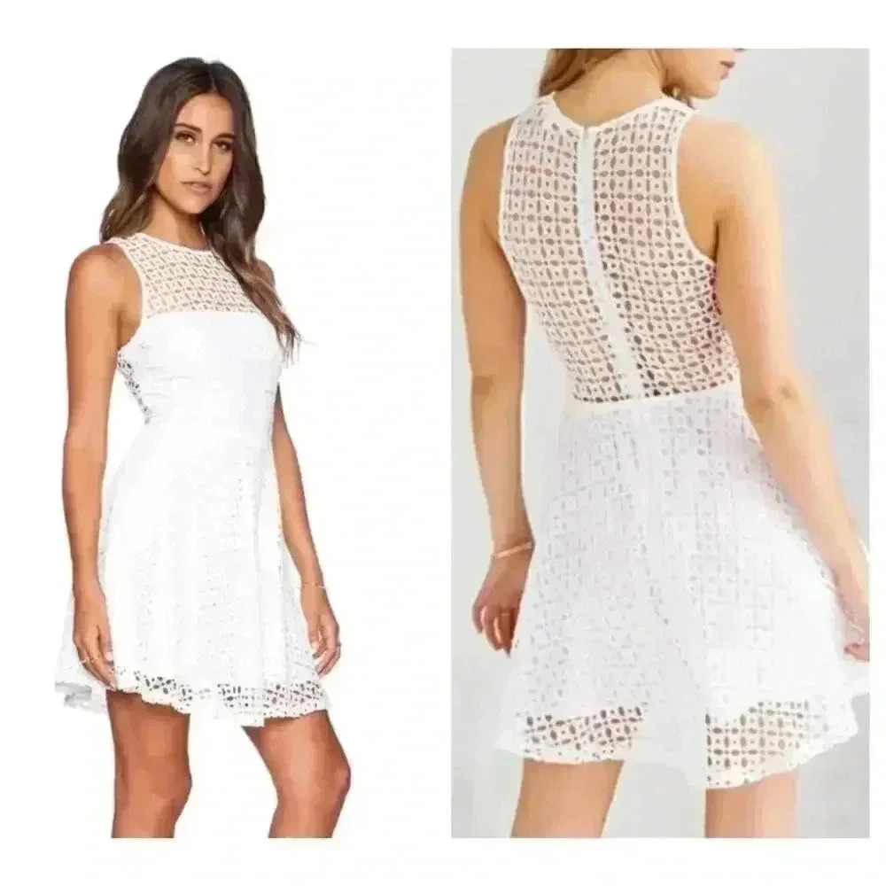BB Dakota Danica‎ Dress White Size 6